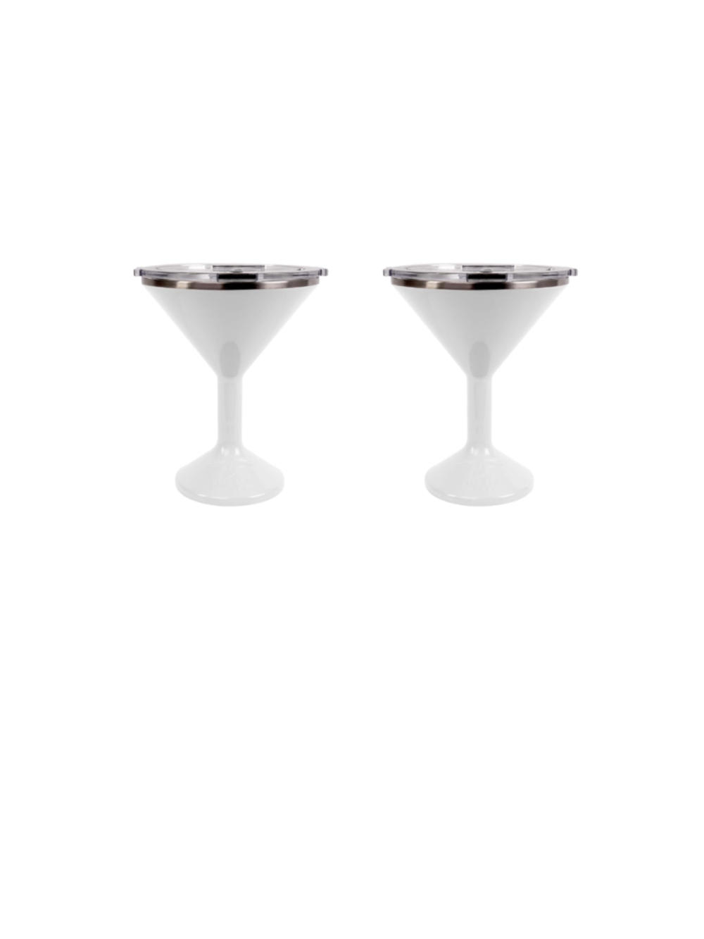ORCA Tini Martini Glasses Set of 2 – 13oz Modern Cocktail Tumblers